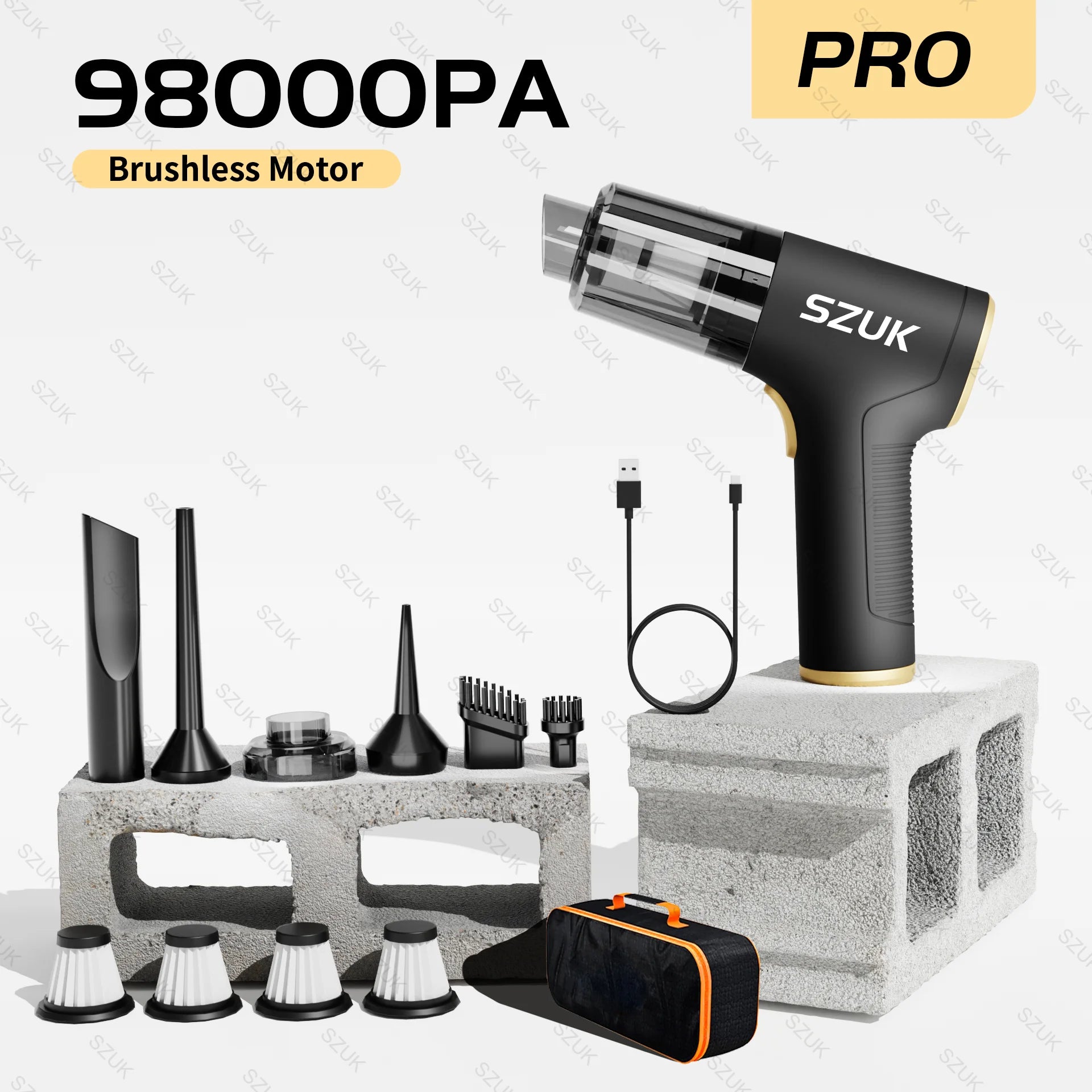 SZUK Mini Car Vacuum - Clean Anywhere, Anytime!